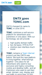 Mobile Screenshot of dntx.com